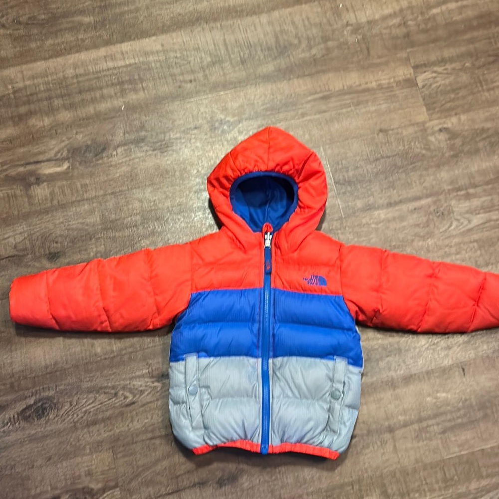North Face 3T reversible coat